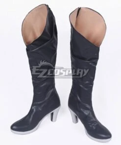 Violet Evergarden Benedict Blue Black Shoes Cosplay Boots 7 Violet Evergarden Benedict Blue Black Shoes Cosplay Boots -EZCOSPLAY SHOP violet evergarden benedict blue black shoes cosplay boots 4