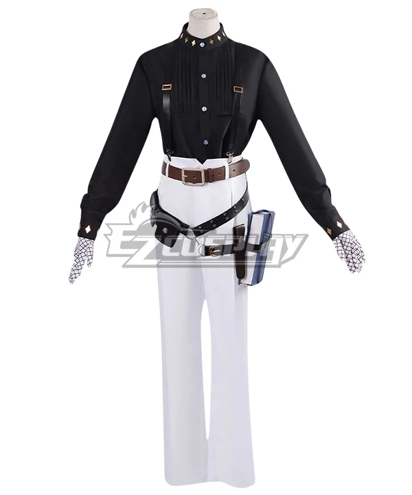 Virtual YouTuber Luxiem Ike Eveland B Edition Cosplay Costume 8 Virtual YouTuber Luxiem Ike Eveland B Edition Cosplay Costume - Image 8