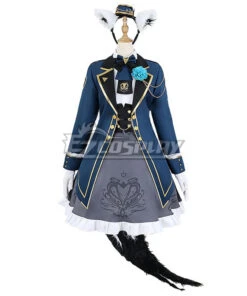 Vtuber Shirakami Fubuki Birthday Commemorative New Clothes Cosplay Costume -EZCOSPLAY SHOP vtuber shirakami fubuki birthday commemorative new clothes cosplay costume 2