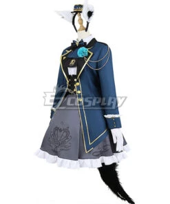 Vtuber Shirakami Fubuki Birthday Commemorative New Clothes Cosplay Costume -EZCOSPLAY SHOP vtuber shirakami fubuki birthday commemorative new clothes cosplay costume 3