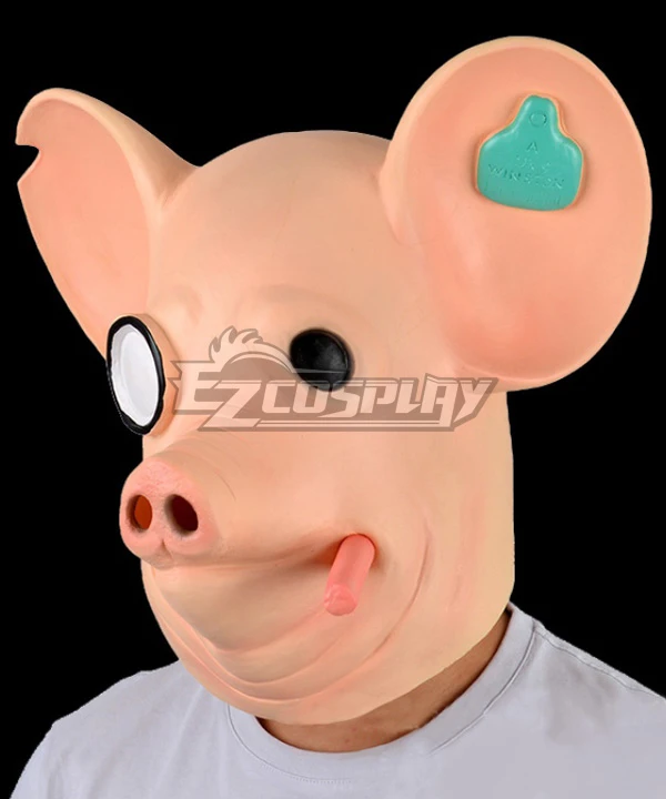 Watch Dogs: Legion Pig Head Mask Halloween Cosplay Accessory Prop - Image 3