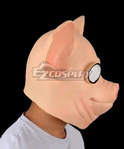 Watch Dogs: Legion Pig Head Mask Halloween Cosplay Accessory Prop -EZCOSPLAY SHOP watch dogs legion pig head mask halloween cosplay accessory prop 4