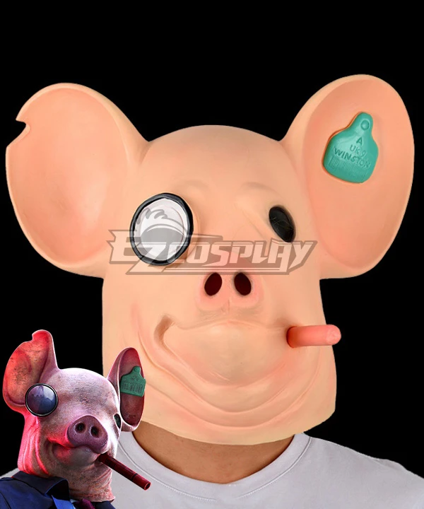 Watch Dogs: Legion Pig Head Mask Halloween Cosplay Accessory Prop
