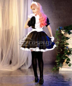 White & Black Maid Dress Cosplay Costume - EMDS052Y -EZCOSPLAY SHOP white black maid dress cosplay costume emds052y 04