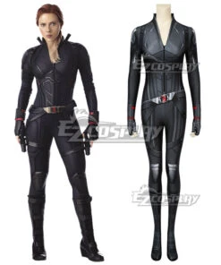 Marvel Avengers 4: Endgame Black Widow Natasha RomanoffZentai JumpsuitCosplay Costume