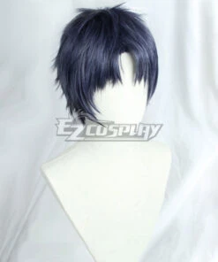 Wotakoi: Love Is Hard For Otaku Hirotaka Nifuji Blue Black Cosplay Wig -EZCOSPLAY SHOP wotakoi love is hard for otaku hirotaka nifuji blue black cosplay wig 5 1
