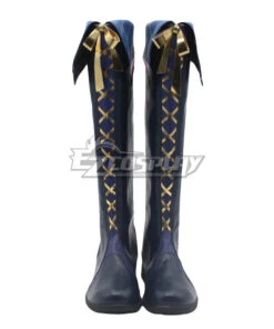 Wuthering Waves Brant Black Shoes Cosplay Boots -EZCOSPLAY SHOP wuthering waves brant black shoes cosplay boots 3