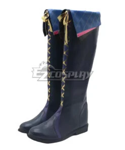 Wuthering Waves Brant Black Shoes Cosplay Boots -EZCOSPLAY SHOP wuthering waves brant black shoes cosplay boots 4