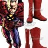 X Men Magneto Max Eisenhardt Red Shoes Cosplay Boots -EZCOSPLAY SHOP x men magneto max eisenhardt red shoes cosplay boots