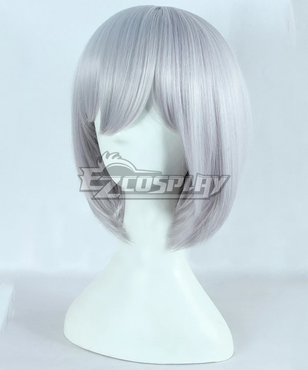 Xenoblade Chronicles 2 Nia Gray Cosplay Wig - Except Ears 3 Xenoblade Chronicles 2 Nia Gray Cosplay Wig - Except Ears - Image 3