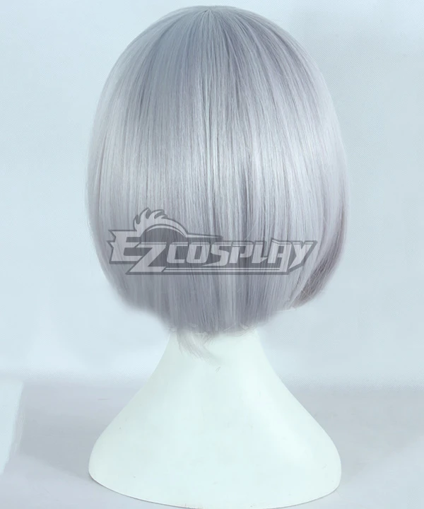 Xenoblade Chronicles 2 Nia Gray Cosplay Wig - Except Ears 4 Xenoblade Chronicles 2 Nia Gray Cosplay Wig - Except Ears - Image 4