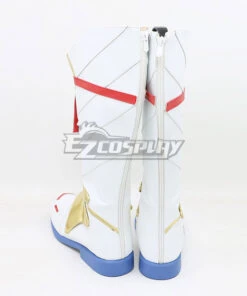 Xenoblade Chronicles 3 Mio White Boots Cosplay Shoes -EZCOSPLAY SHOP xenoblade chronicles 3 mio white boots cosplay shoes 5