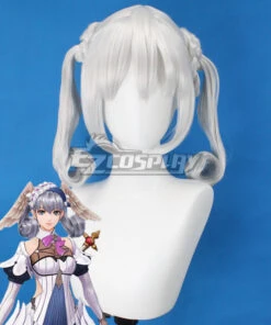 Xenoblade Chronicles: Definitive Edition Melia Silver Cosplay Wig
