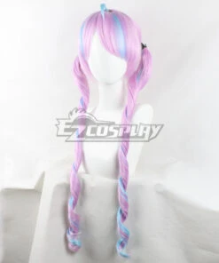 YouTuber Vtuber Minato Aqua Pink Blue Cosplay Wig -EZCOSPLAY SHOP youtuber vtuber minato aqua pink blue cosplay wig 3