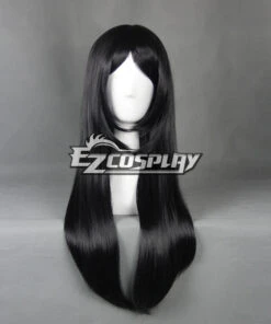 Charlotte Ayumi Otosaka Long Black Cosplay Wig -EZCOSPLAY SHOP zbw0606 1