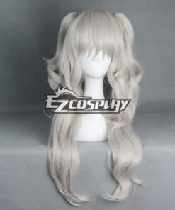 Charlotte Nao Tomori Grey White Cosplay Wig - 384C -EZCOSPLAY SHOP zbw0607 1 1