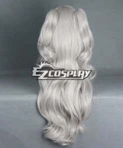 Charlotte Nao Tomori Grey White Cosplay Wig - 384C -EZCOSPLAY SHOP zbw0607 3 1
