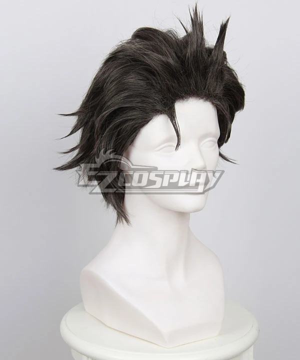 Re: Life In A Different World From Zero Subaru Natsuki Black Cosplay Wig 400A 2 Re: Life In A Different World From Zero Subaru Natsuki Black Cosplay Wig 400A - Image 2