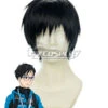 Yuri On Ice YURI!!!on ICE Katsuki Yuuri Black Cosplay Wig 430B -EZCOSPLAY SHOP zbw0755