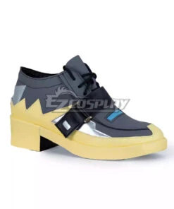 Zenless Zone Zero Asaba Harumasa Black Cosplay Shoes -EZCOSPLAY SHOP zenless zone zero asaba harumasa black cosplay shoes 3