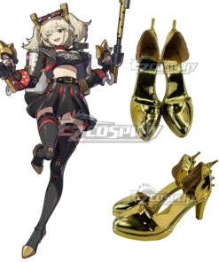 Zenless Zone Zero Burnice White Cosplay Shoes