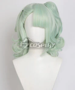 Zenless Zone Zero Virtual YouTuber Green Cosplay Wig -EZCOSPLAY SHOP zenless zone zero virtual youtuber green cosplay wig 2