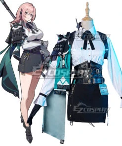 Zenless Zone Zero ZZZ Tsukishiro Yanagi Cosplay Costume