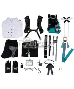 Zenless Zone Zero ZZZ Tsukishiro Yanagi Cosplay Costume -EZCOSPLAY SHOP zenless zone zero zzz tsukishiro yanagi cosplay costume 4