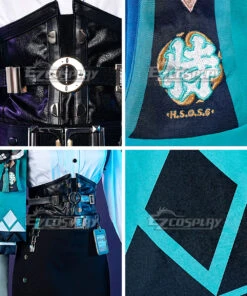 Zenless Zone Zero ZZZ Tsukishiro Yanagi Cosplay Costume -EZCOSPLAY SHOP zenless zone zero zzz tsukishiro yanagi cosplay costume 6