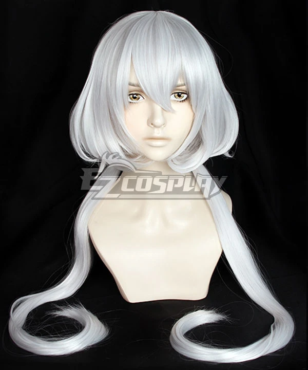 Zombieland Saga Konno Junko Silver Grey Cosplay Wig 2 Zombieland Saga Konno Junko Silver Grey Cosplay Wig - Image 2